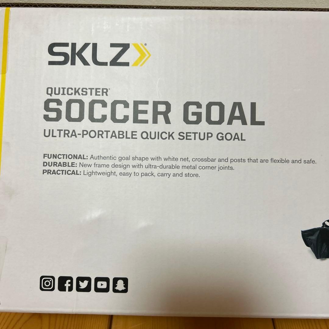 スキルズ(SKLZ) クイックスター サッカーゴール 2.4×1.5m