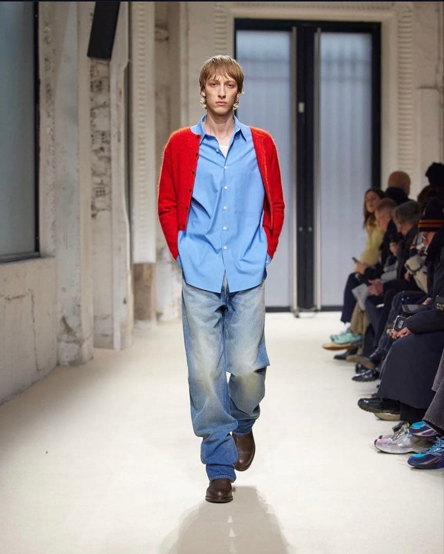 トップス AURALEE 25aw BABY ALPACA KNIT CARDIGAN