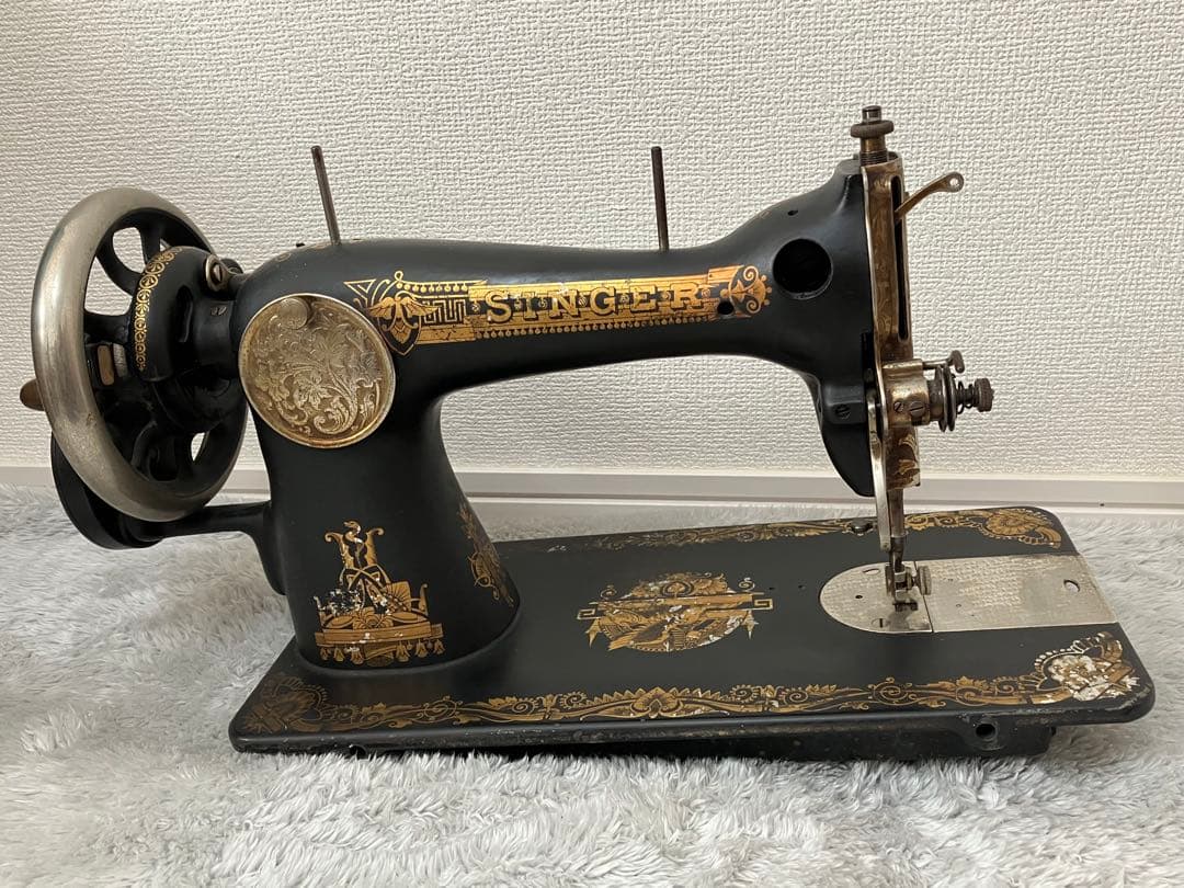 ⭐︎1925年製シンガー/アンティークミシン(ジャンク)♪シリアルY2986878