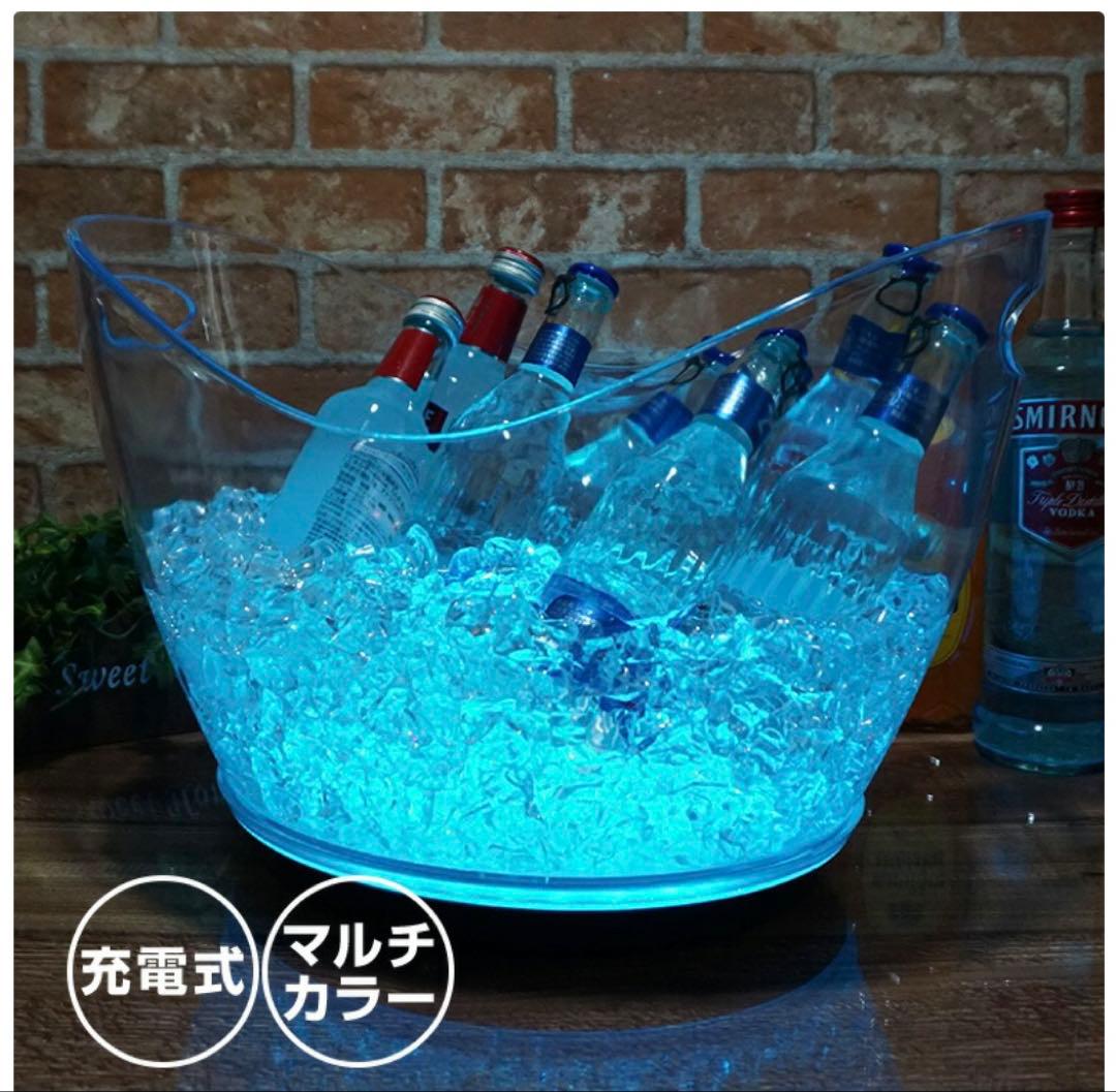 光る ワインクーラー 楕円形 幅41cm×奥行28cm×高さ28.5cm