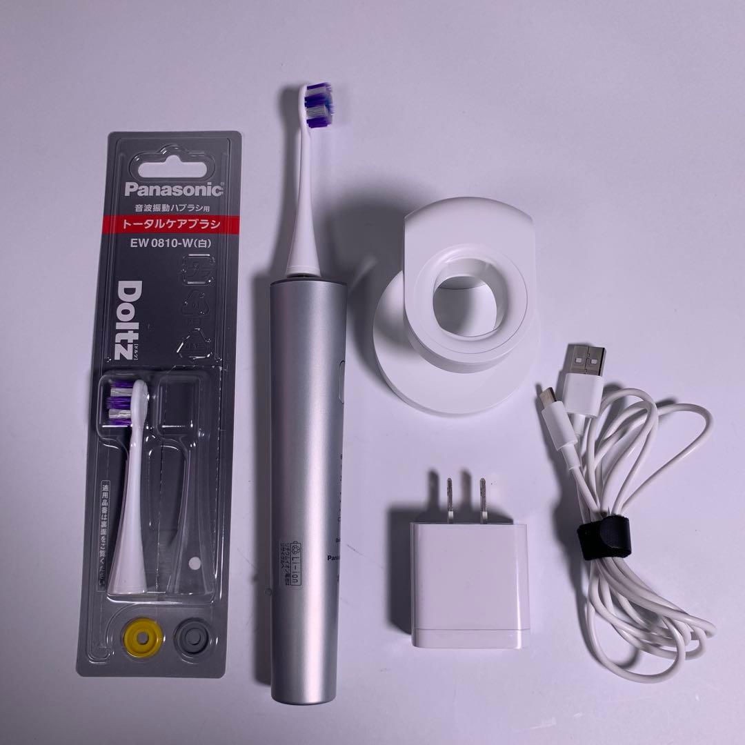 パナソニック 音波振動ハブラシ ドルツ 最上位モデル EW-DT63-S