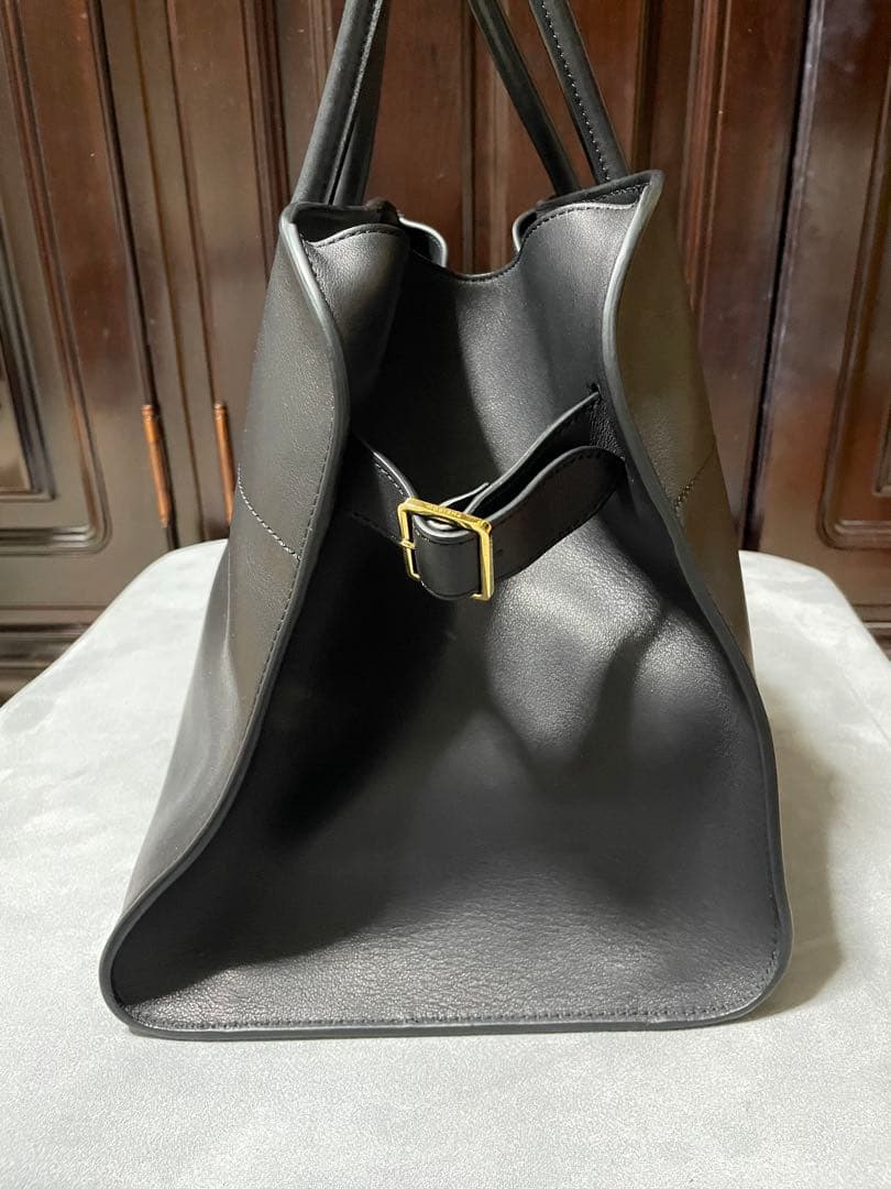 THE ROW Margaux 15 サドルレザー