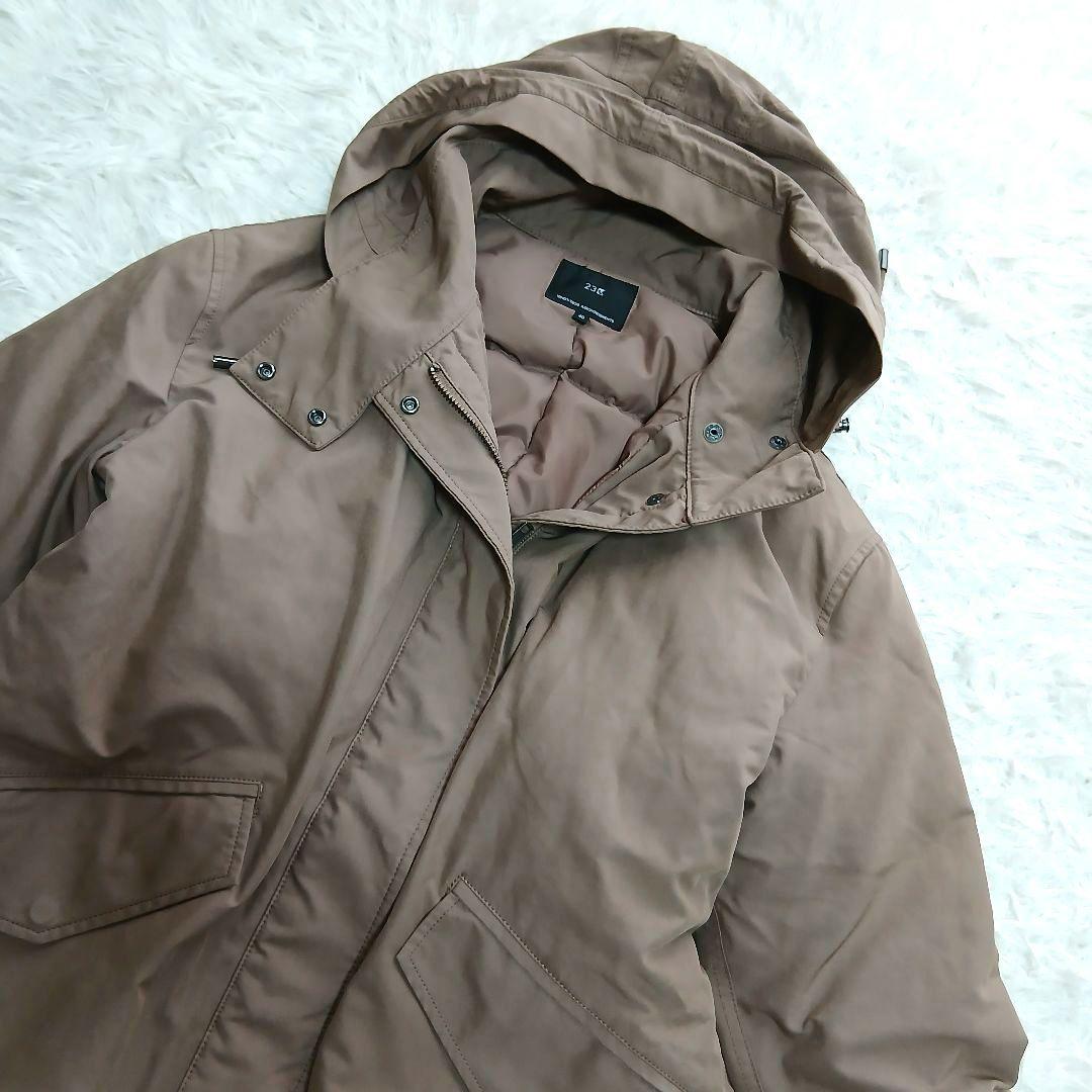 【23区】【中村アンさん着用】ショート　モッズコート ミリタリーダウンコート