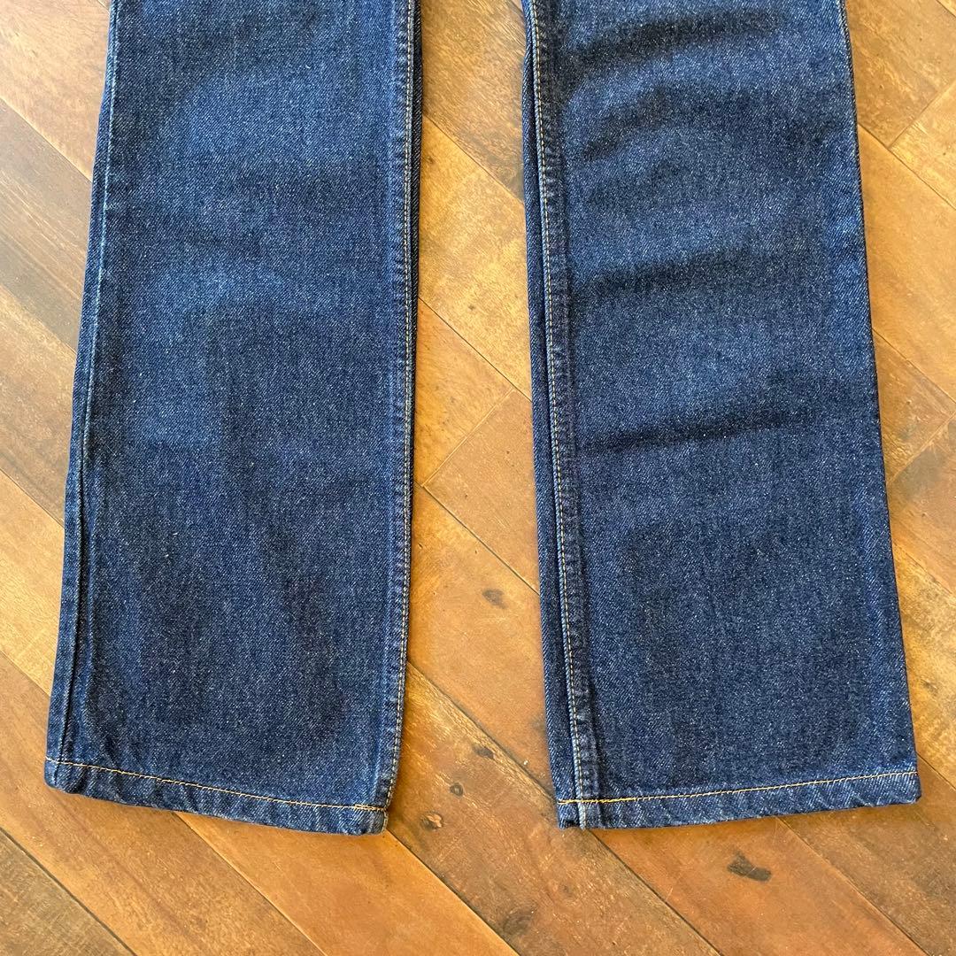 90s USA製 Levi’s 517 w27 l34 濃紺 ブーツカット