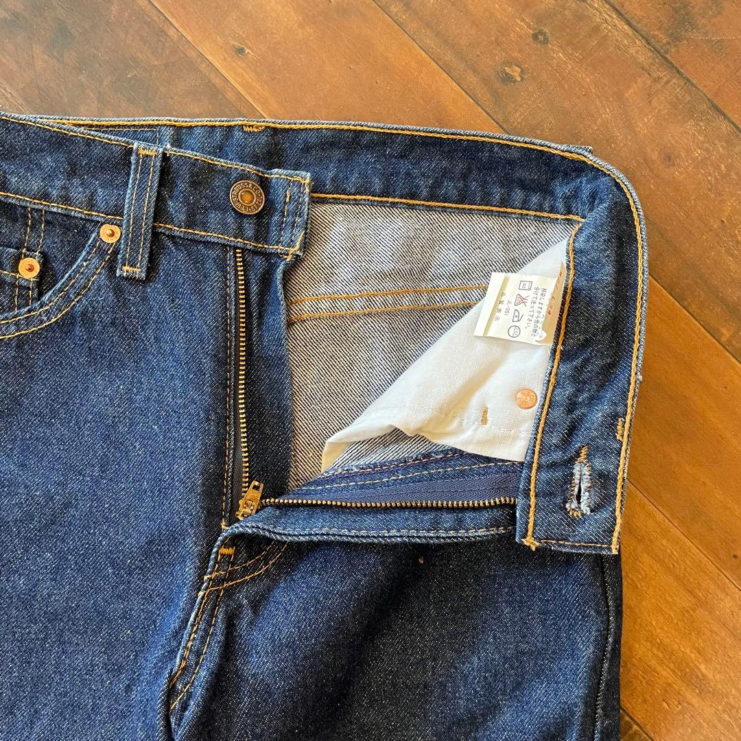 90s USA製 Levi’s 517 w27 l34 濃紺 ブーツカット