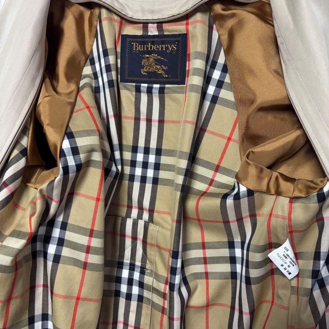 【美品✨】Burberrys ステンカラーコート ノバチェック ライナー付き