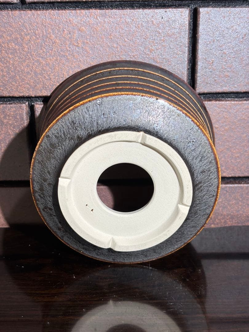 中川智治　植木鉢　作家鉢　陶器鉢