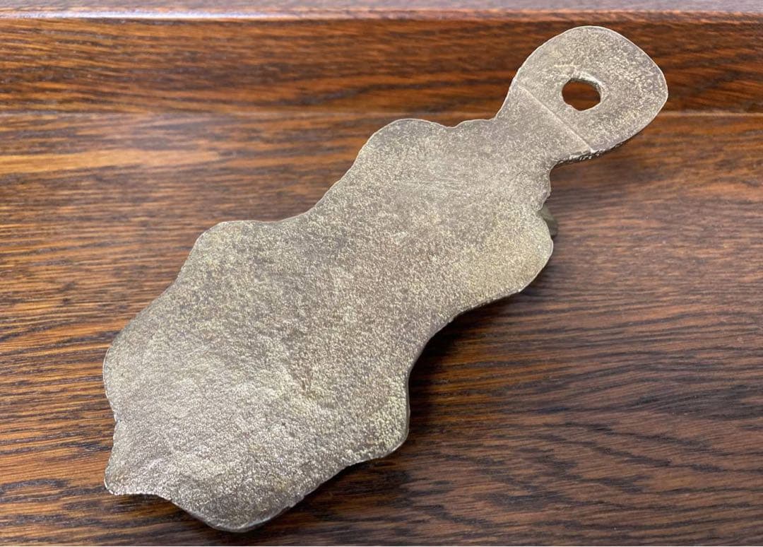 ビンテージ☆ハンドクリップ(大サイズ)壁掛けビクトリア朝 真鍮 ブロカント