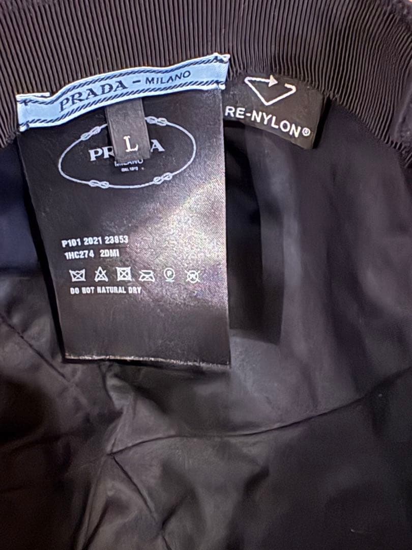 PRADA Re-Nylon ベースボールキャップ