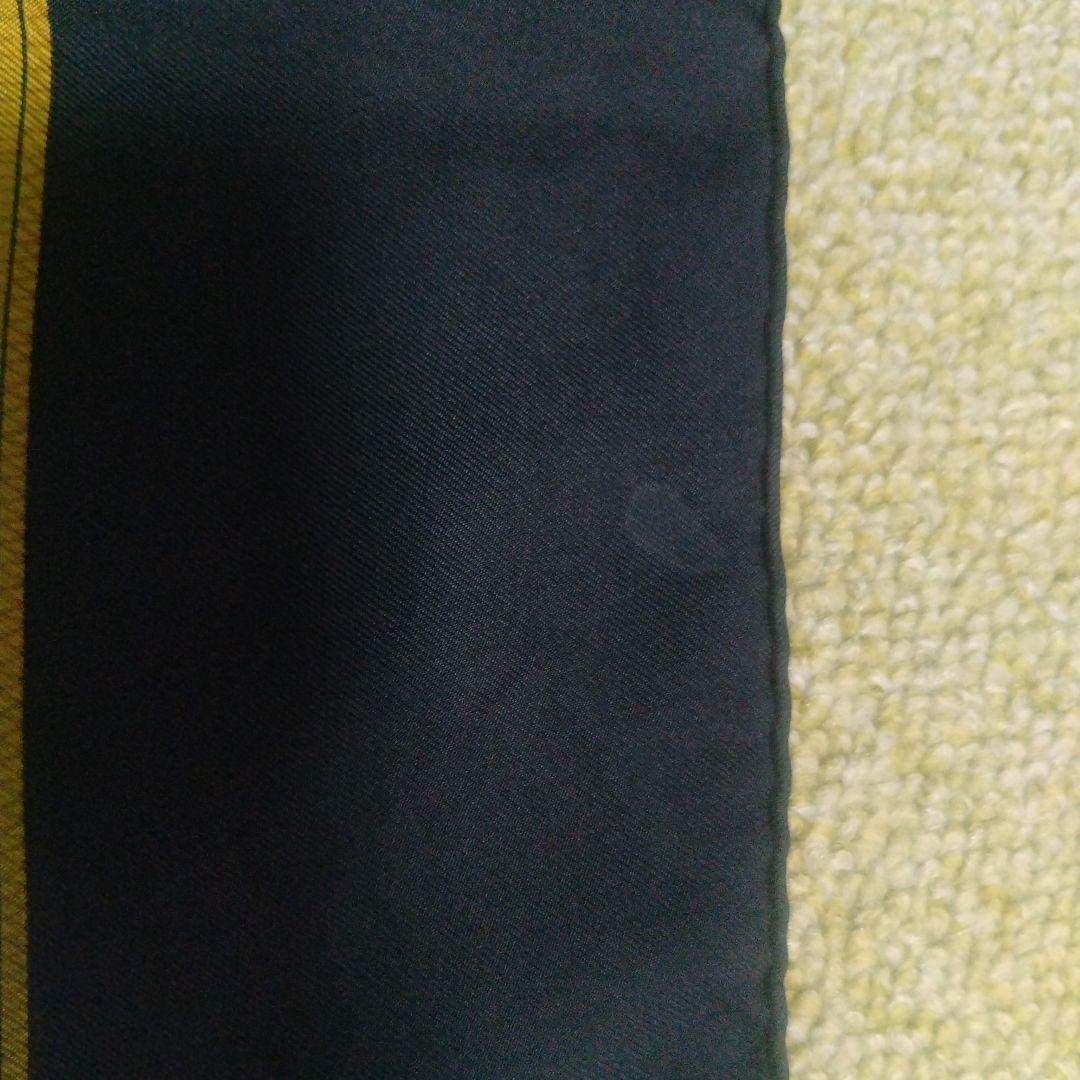 エルメス スカーフ カレ90 HERMÈS シルクスカーフ ブラック ゴールド