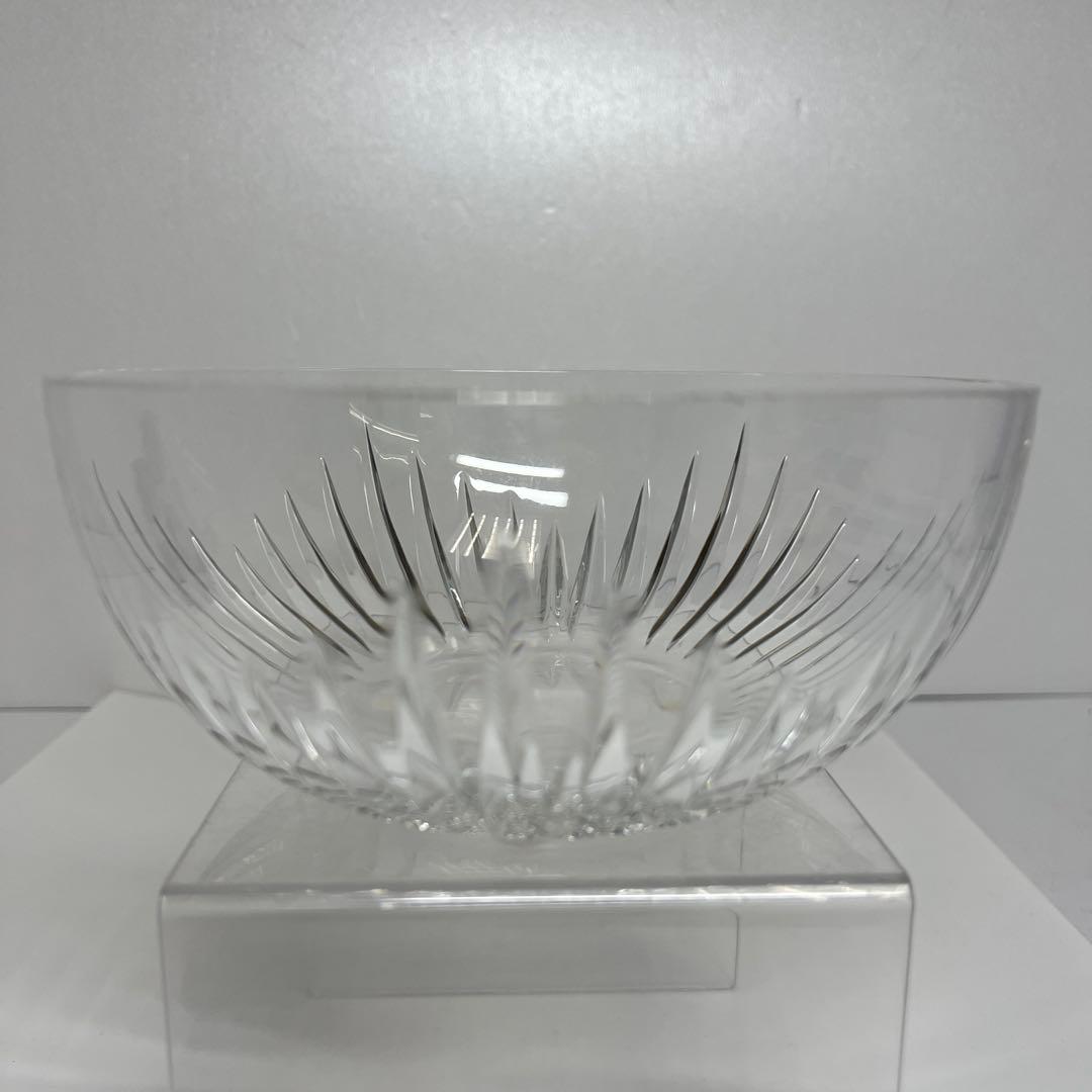 ☆洋3 バカラ　マッセナ　クリスタル　ボウル　w17.6cm 東K7-1211①