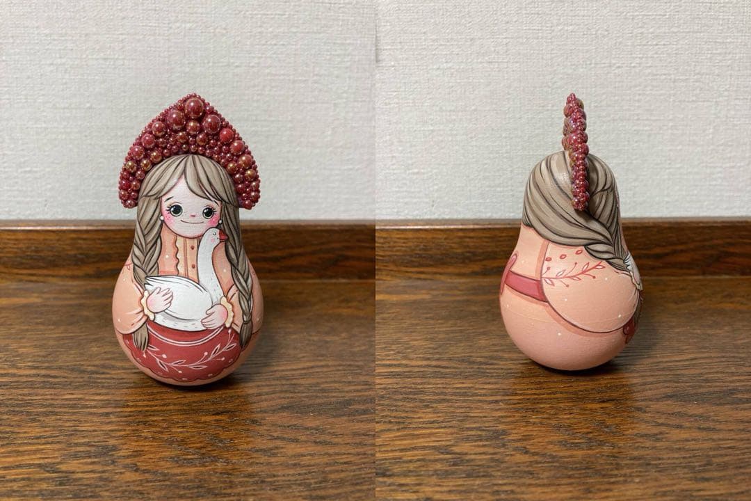 【baron】起き上がりこぼし2点&イースターマトリョーシカ&オーナメント
