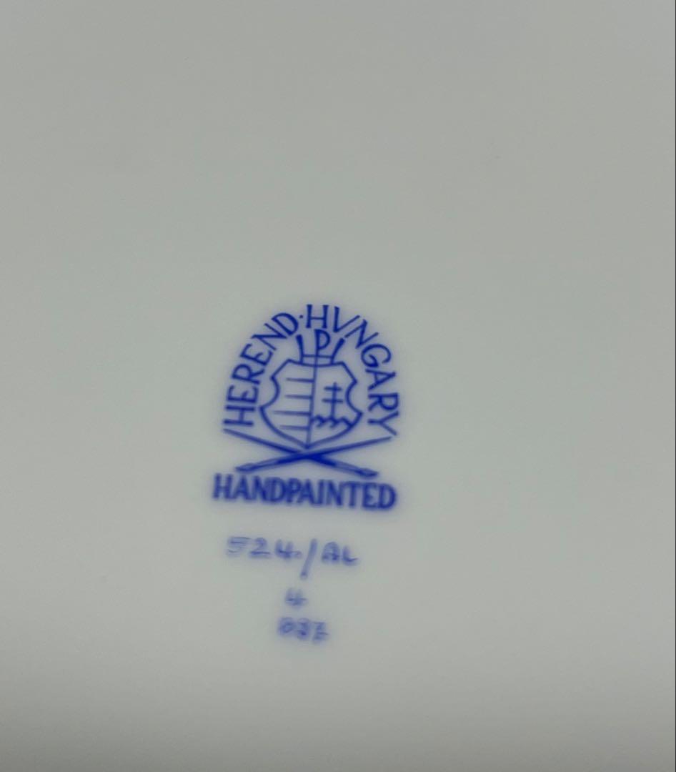 ぷいちゃ　HEREND アポニー ディナー皿 ６枚セット