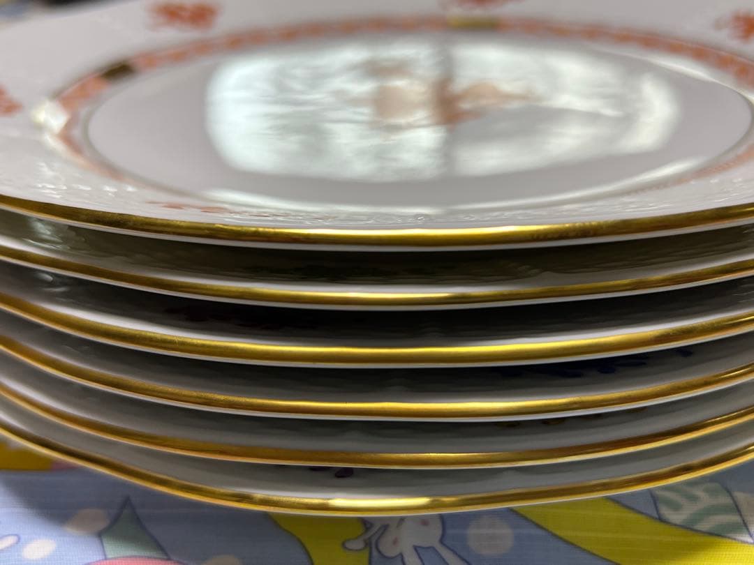 ぷいちゃ　HEREND アポニー ディナー皿 ６枚セット