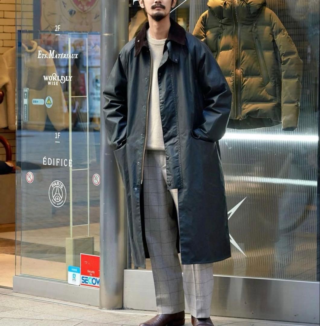 Barbour OS WAX BURGHLEY バーレー サイズ40