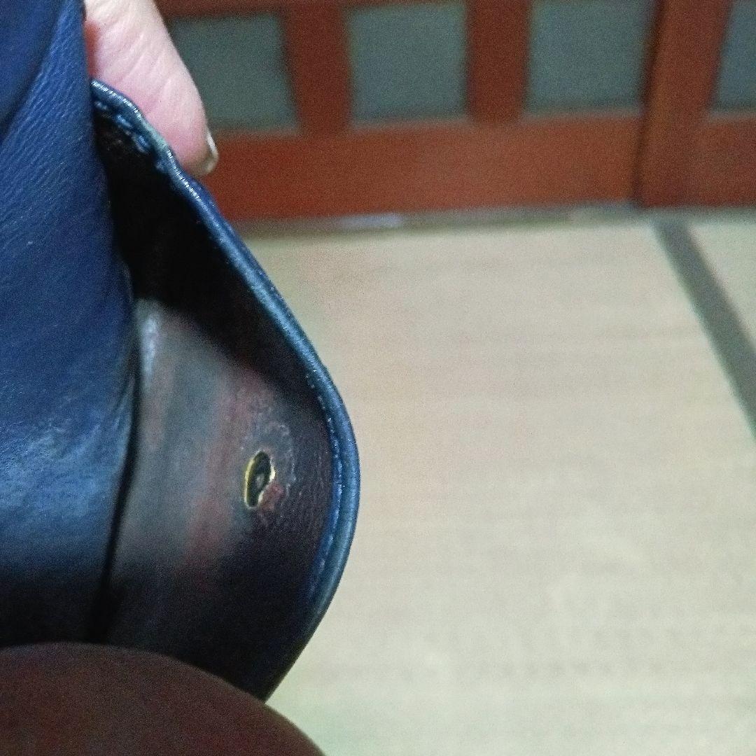 グッチ ２つ折り財布２個セット マイクロ シマ ネイビーとGGパターン