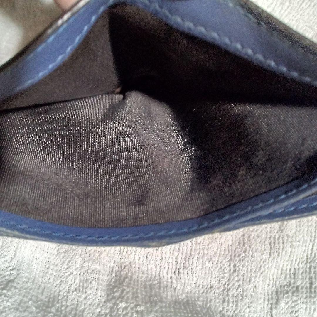 グッチ ２つ折り財布２個セット マイクロ シマ ネイビーとGGパターン