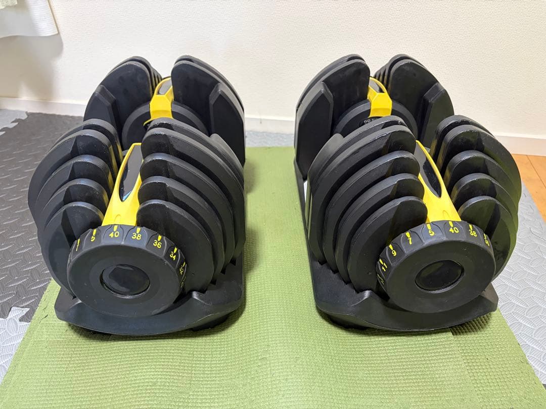 可変式ダンベル 2個セット　引き取り限定