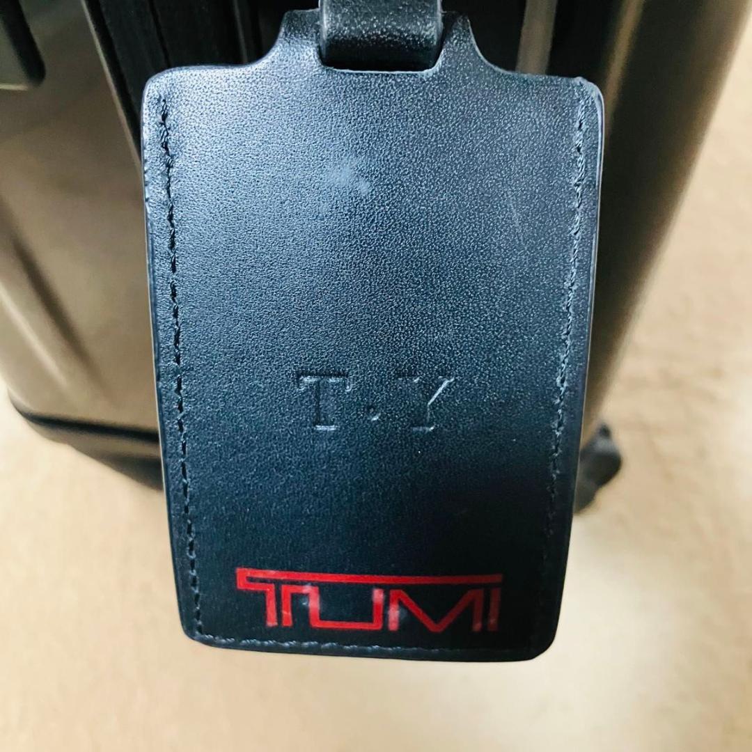 【希少】TUMI スーツケース 228004D V3 ブラック4輪 機内持込可能