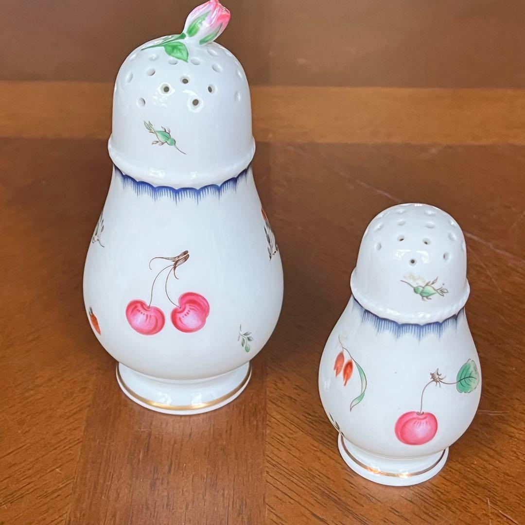 【レア美品】リチャードジノリ★イタリアンフルーツ★ソルト＆ペッパー