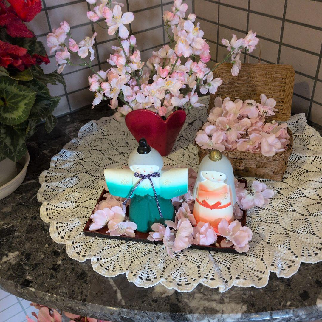 ひな祭り、桜と共に！！