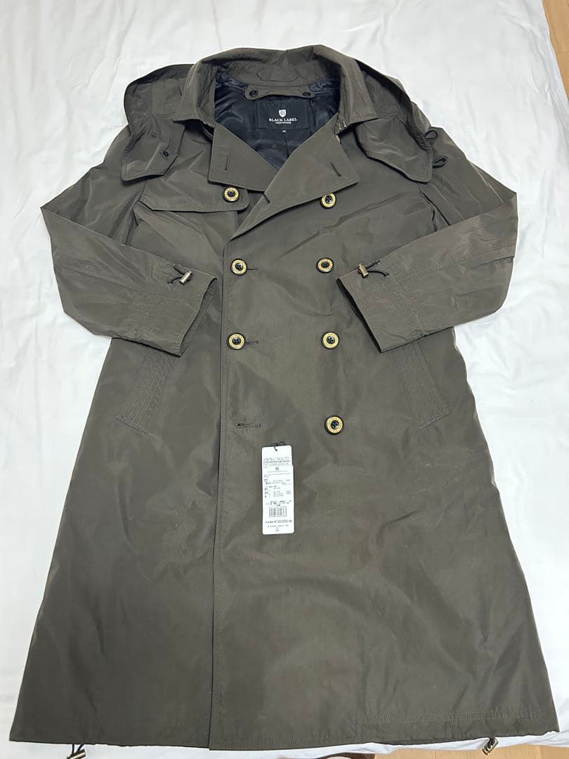 未使用品　BLACK LABEL トレンチコート (オリーブ色)