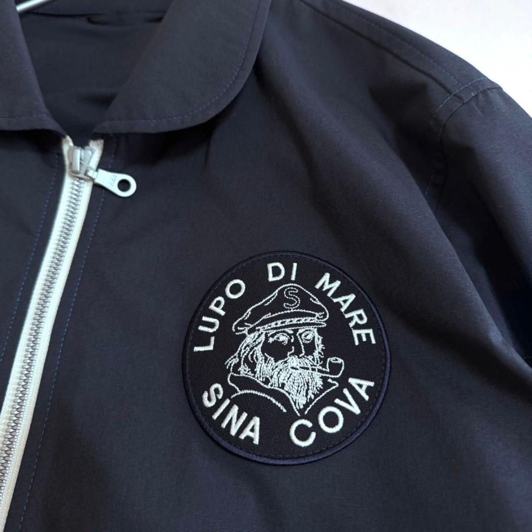 SINA COVA シナコバ ジップアップ ブルゾン ネイビー系 Mサイズ