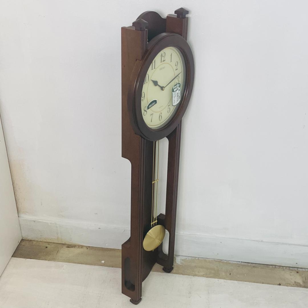 未使用品♪ SEIKO セイコー 柱時計 振り子時計 壁掛け RQ308B