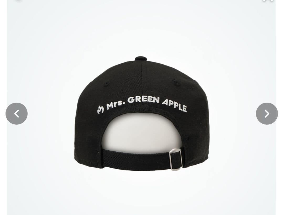Mrs. GREEN APPLE ブラックキャップ ピンズ付き‼️