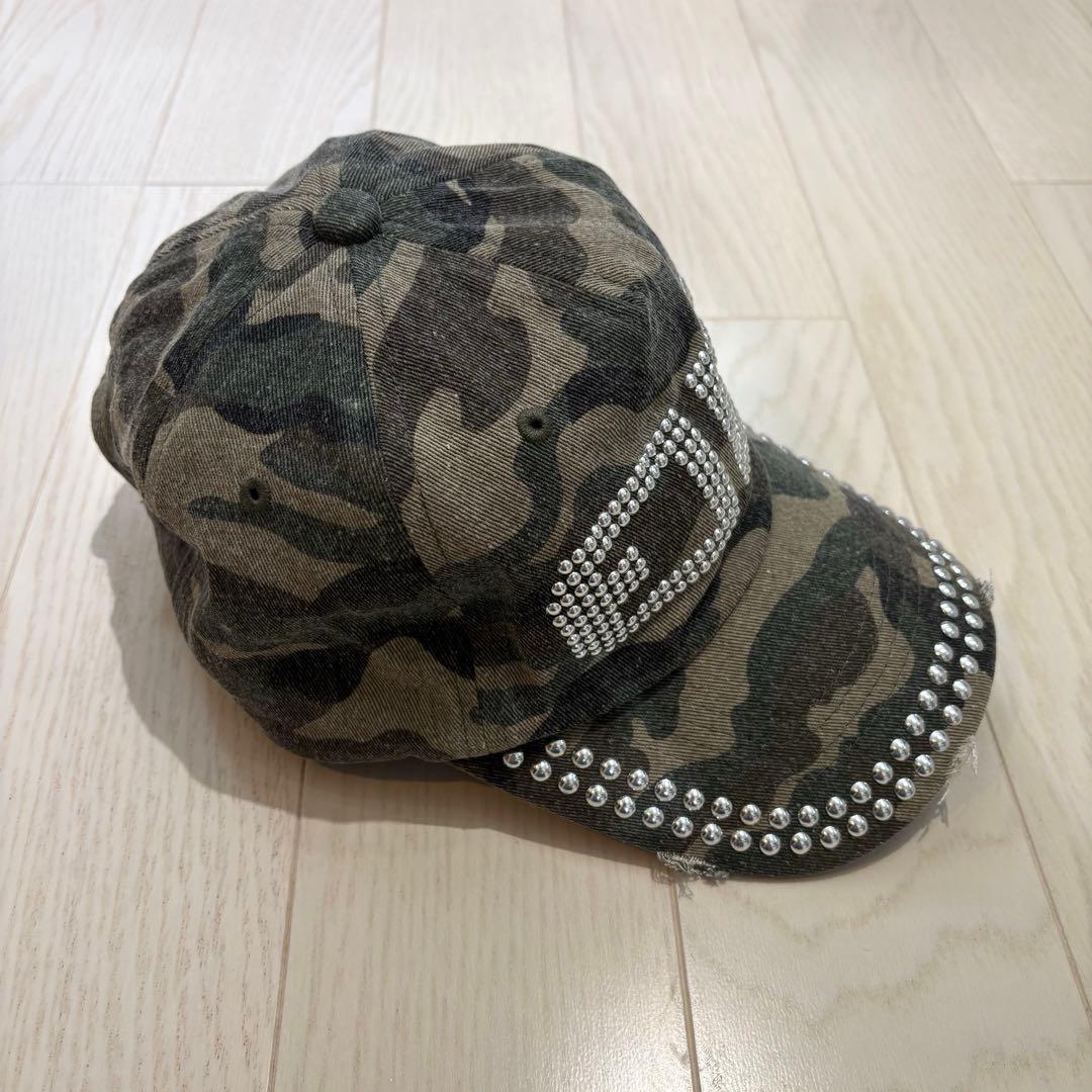 BEEDEN 迷彩キャップ スタッズ