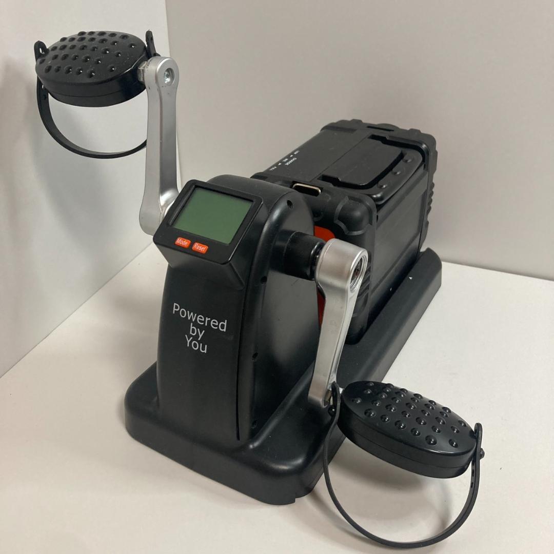 まわしてチャージ 充電丸 Powered by You ポータブル発電機