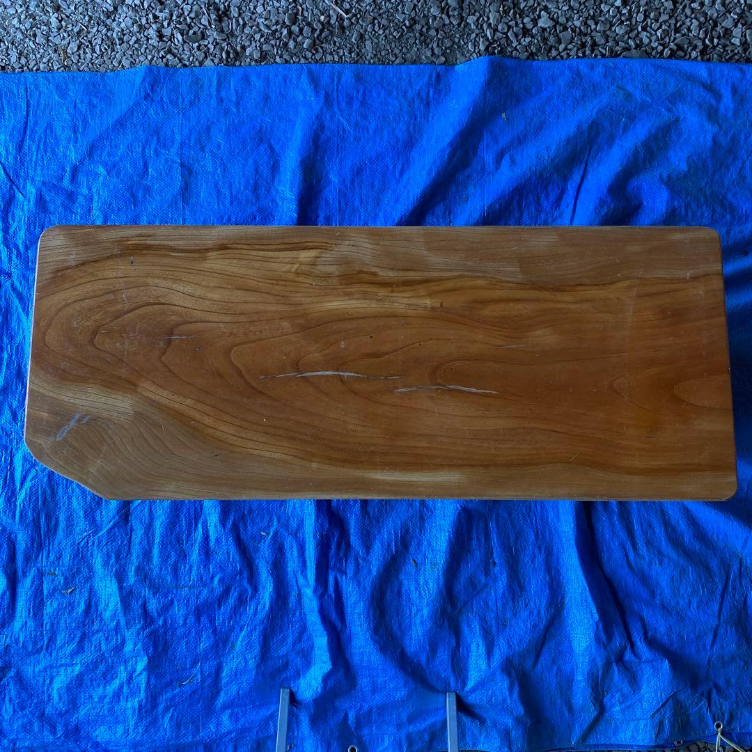 ③ 座卓 ダイニング テーブル 天然木 一枚板 ちゃぶ台