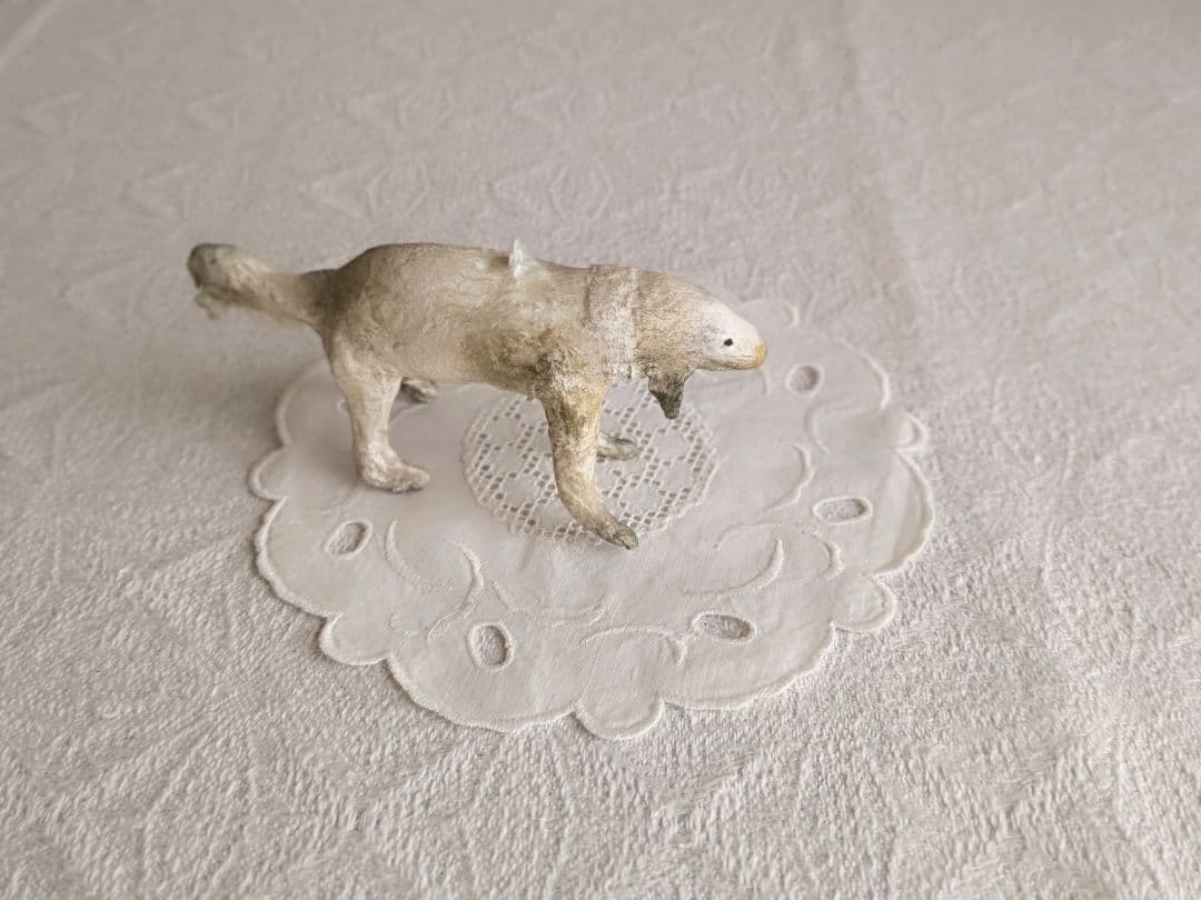 【✳︎toto✳︎さま】animal figure ❀ パピエマシェのワンちゃん