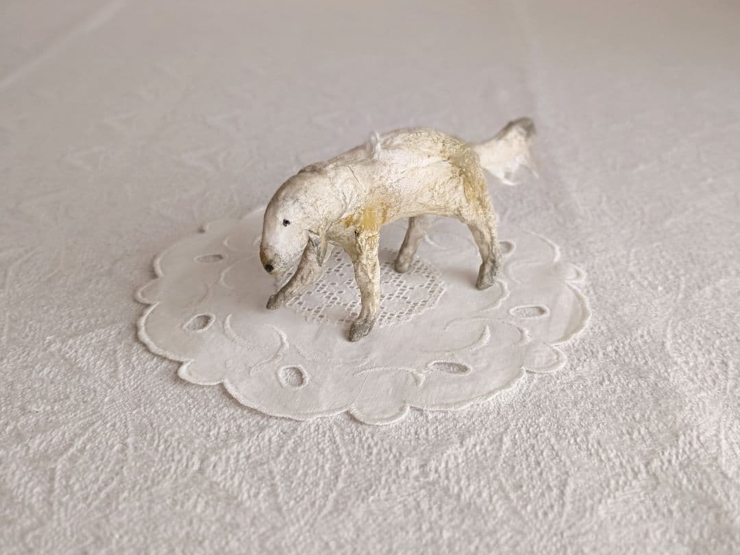 【✳︎toto✳︎さま】animal figure ❀ パピエマシェのワンちゃん