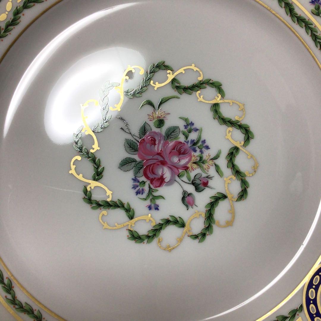 アビランド リモージュ ルーブシエンヌ　デザートプレート　9枚セット　皿