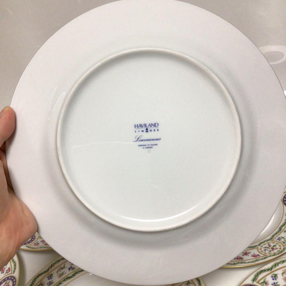 アビランド リモージュ ルーブシエンヌ　デザートプレート　9枚セット　皿