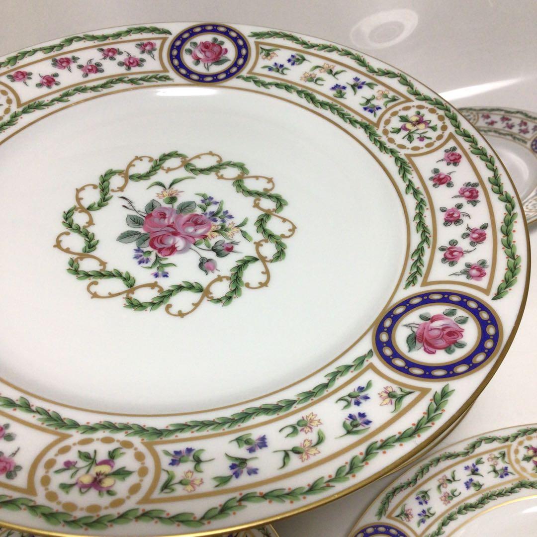 アビランド リモージュ ルーブシエンヌ　デザートプレート　9枚セット　皿