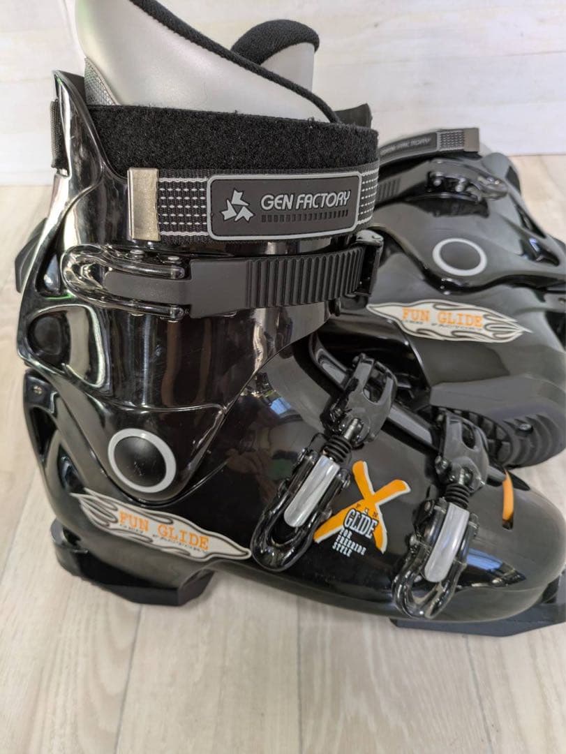 ショートスキーセット　ニシザワ X-RAy 90cm、ブーツ 27/27.5