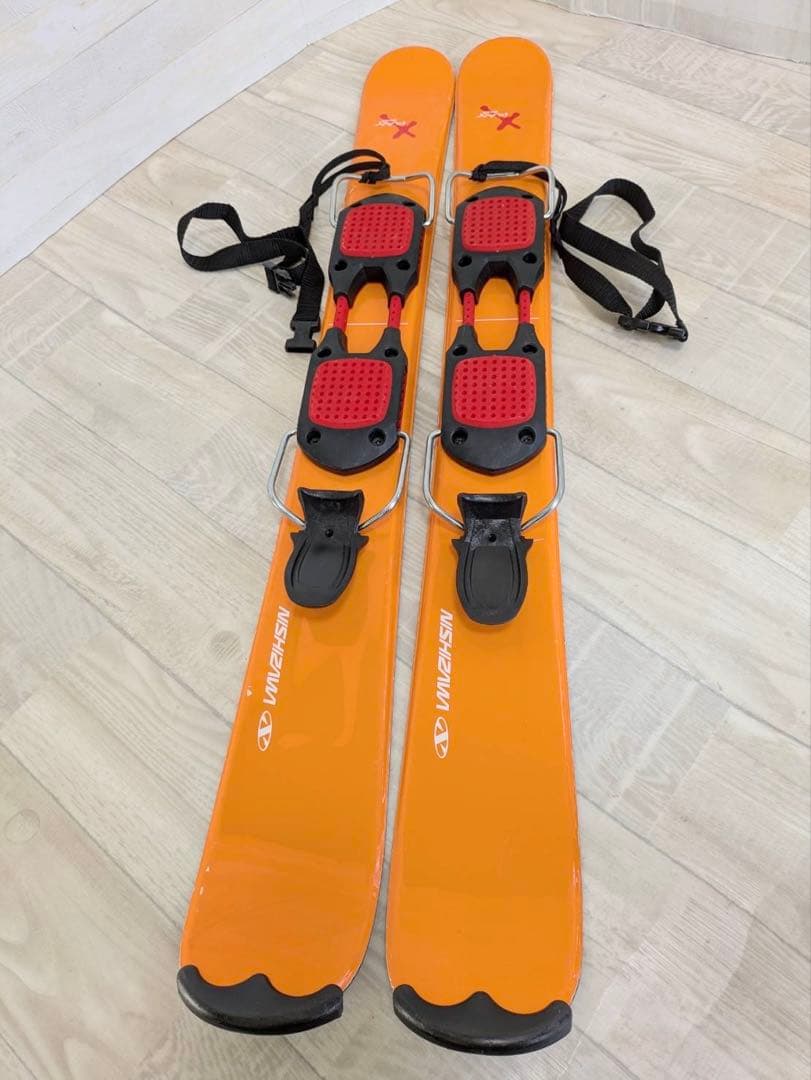 ショートスキーセット　ニシザワ X-RAy 90cm、ブーツ 27/27.5