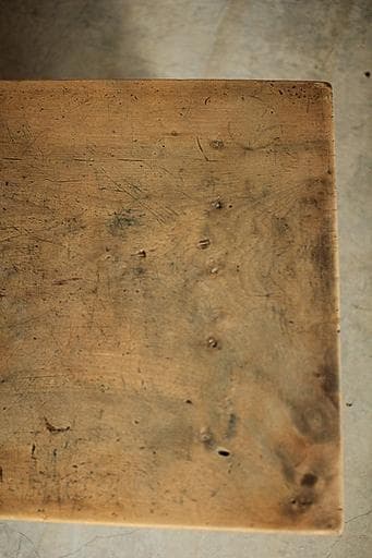 明治期　味のある木製のテーブル