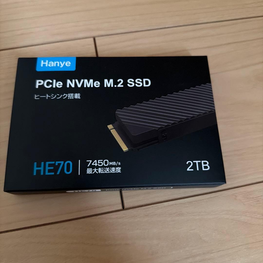 内蔵型SSD Hanye HE70 2TB PCIe NVMe M.2 SSD