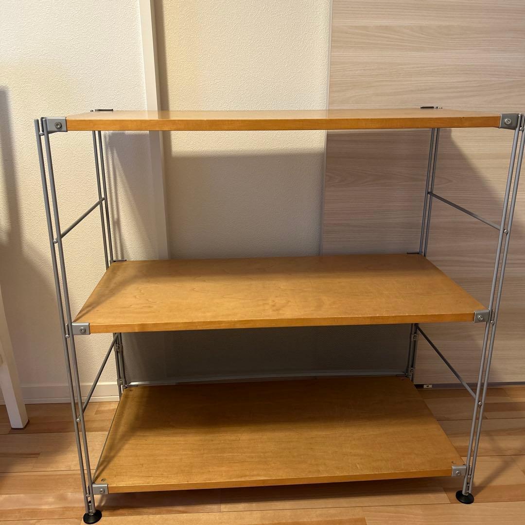 無印良品　スチールユニットシェルフ　旧モデル