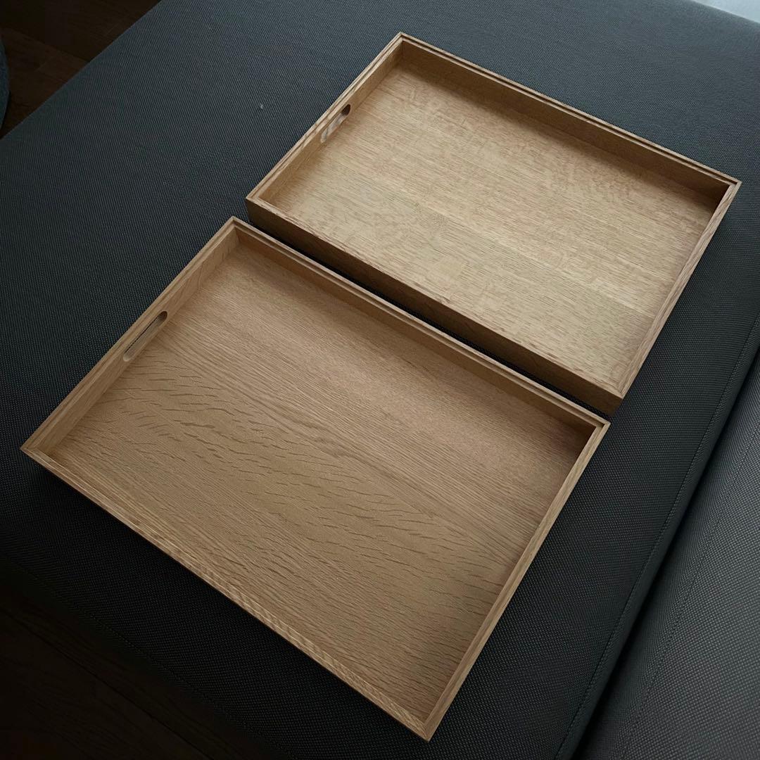 ほぼ未使用 ARTS&SCIENCE 井藤昌志 木製 トレイアーツ 2点 別注