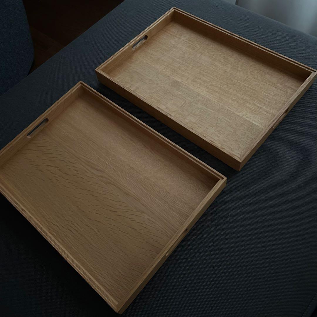 ほぼ未使用 ARTS&SCIENCE 井藤昌志 木製 トレイアーツ 2点 別注