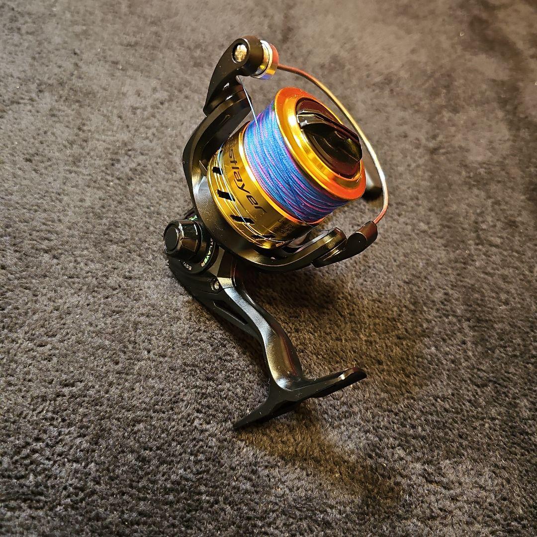 D-11　エギングロッド　新品リール　新品peライン0.6号着用