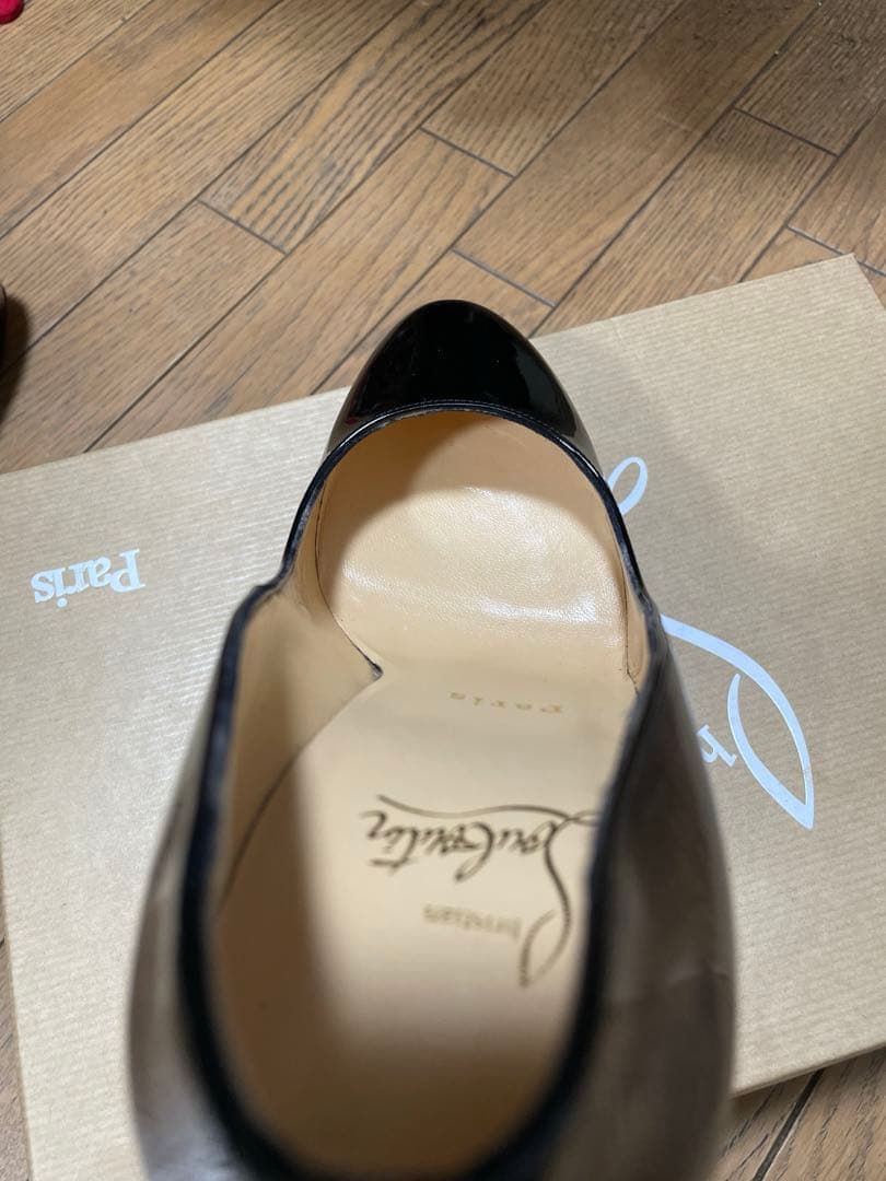 Christian Louboutin 黒　ハイヒール　37