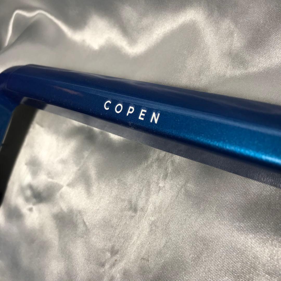 la400系　コペン　B63クリアブルークリスタルM塗装済ナビモニター枠パネル