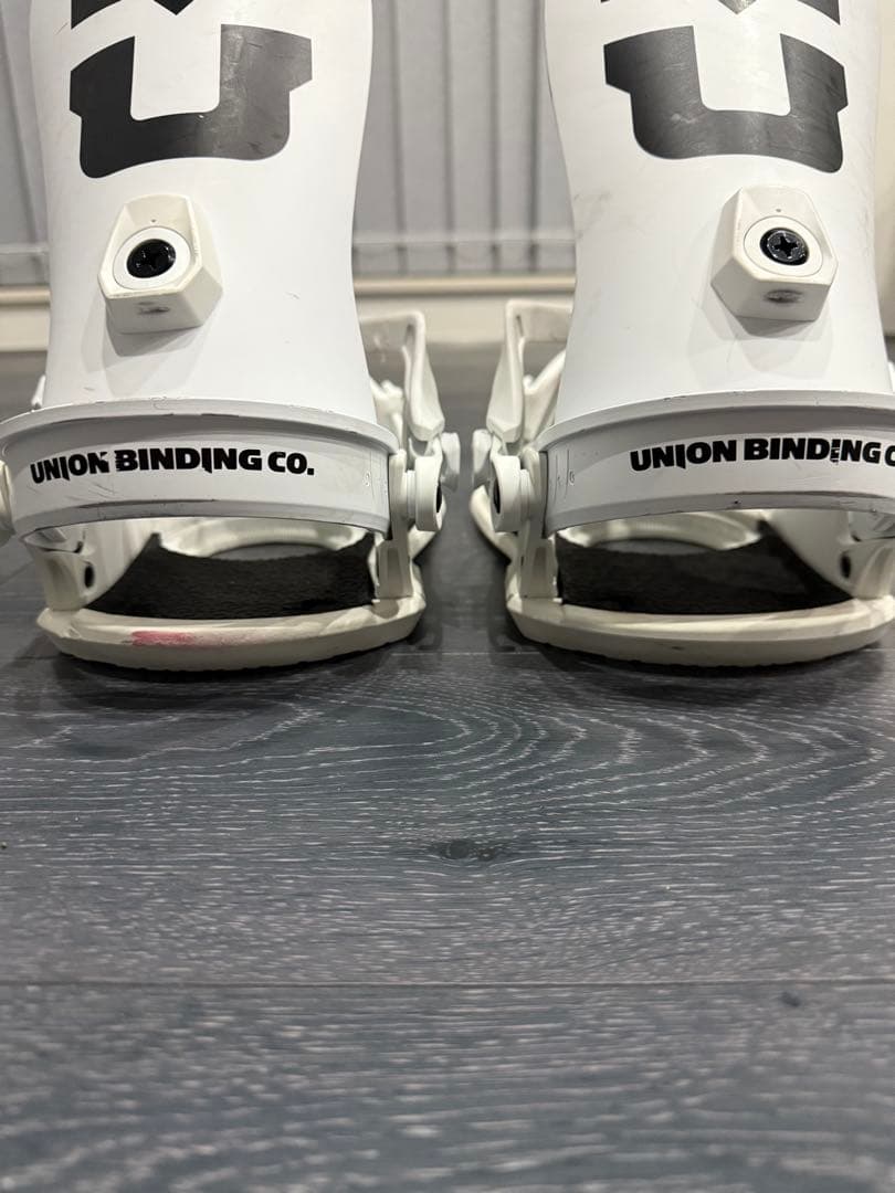 UNION BINDING CO. スノーボードビンディング ホワイト