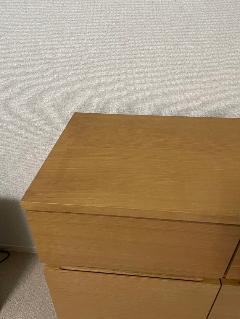 無印良品　オーク材・キャビネット大　サイドボード　廃盤　幅1200mm