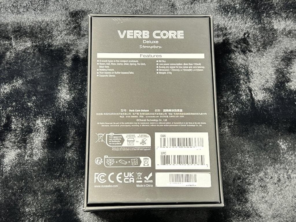 新品　NUX Verb Core Deluxe Reverb Pedal